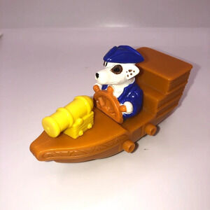 Vintage Dairy Queen Wishbone Pirate Ship Squirter Toy